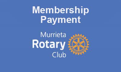 membership payment murrieta rotary club