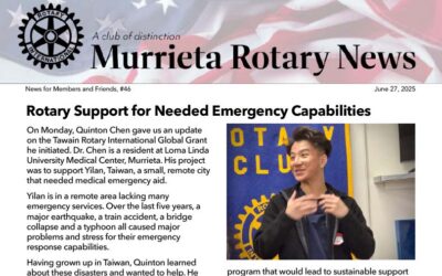 Murrieta Rotary News – June 27, 2025