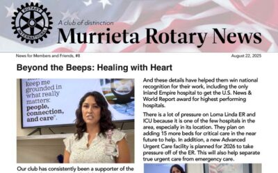 Murrieta Rotary News – August 22, 2025