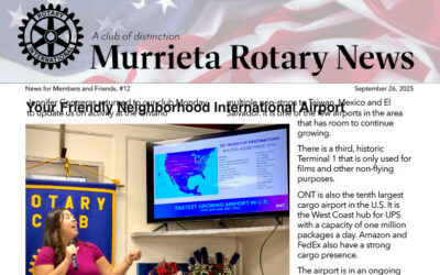 Murrieta Rotary News – September 26th, 2025